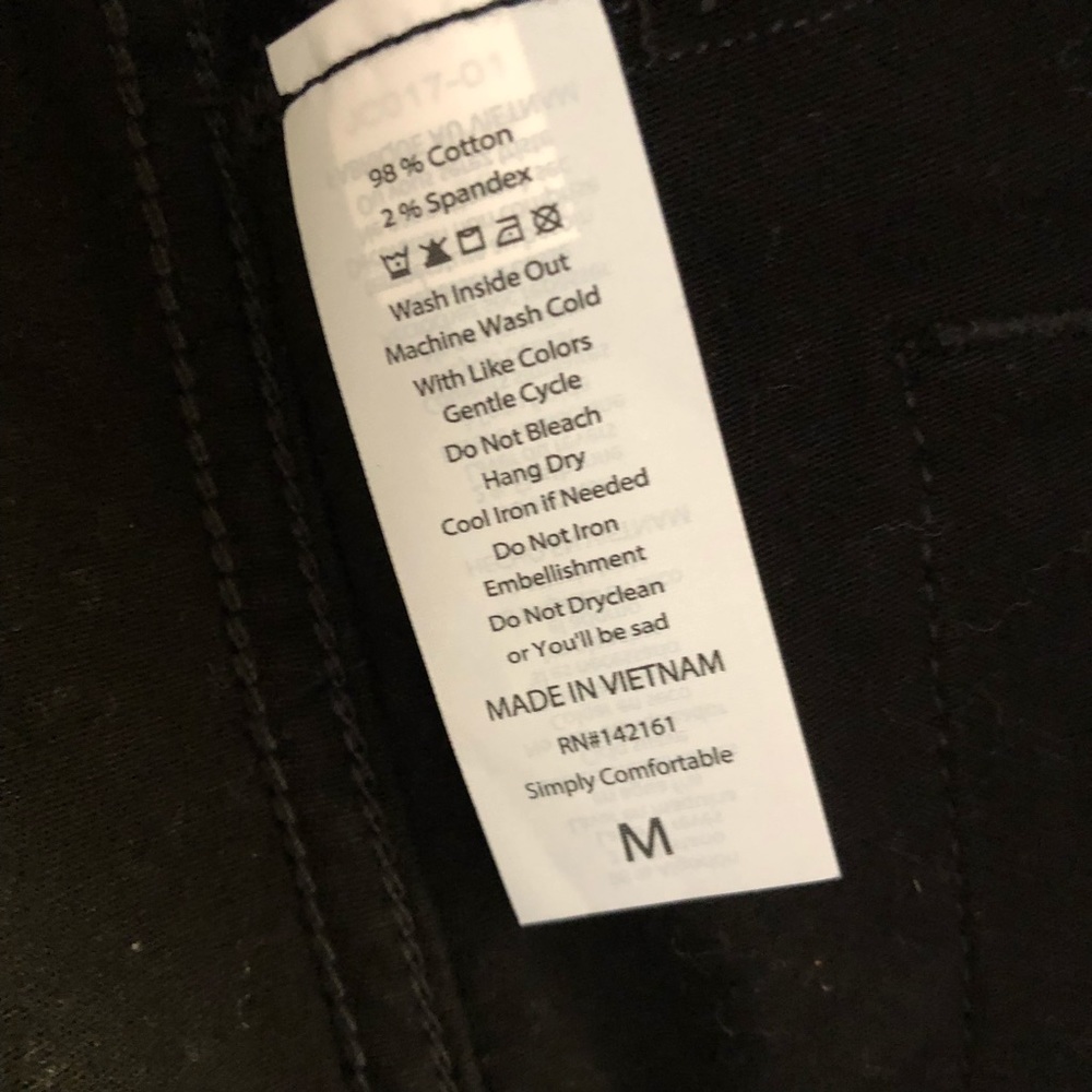 Lularoe Black Solid Jaxson Jacket Denim - image 3